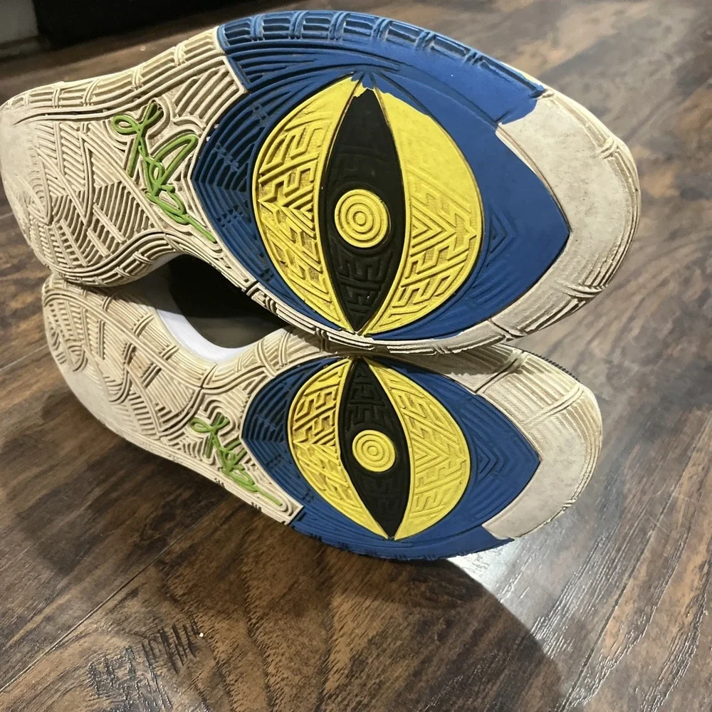 NIKE KYRIE 6 Shutter Shades Basketball Shoe Sneakers MEN'S Size 13‎ BQ4630 004